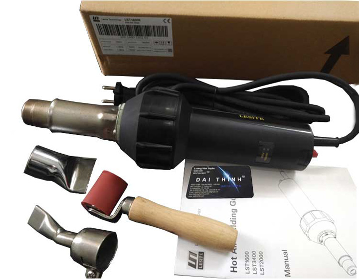 Máy hàn bạt HDPE ao nuôi tôm LST 1600E máy hàn bạt nhựa cầm tay